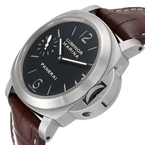 panerai titanium luminor|Panerai Luminor marina 44mm price.